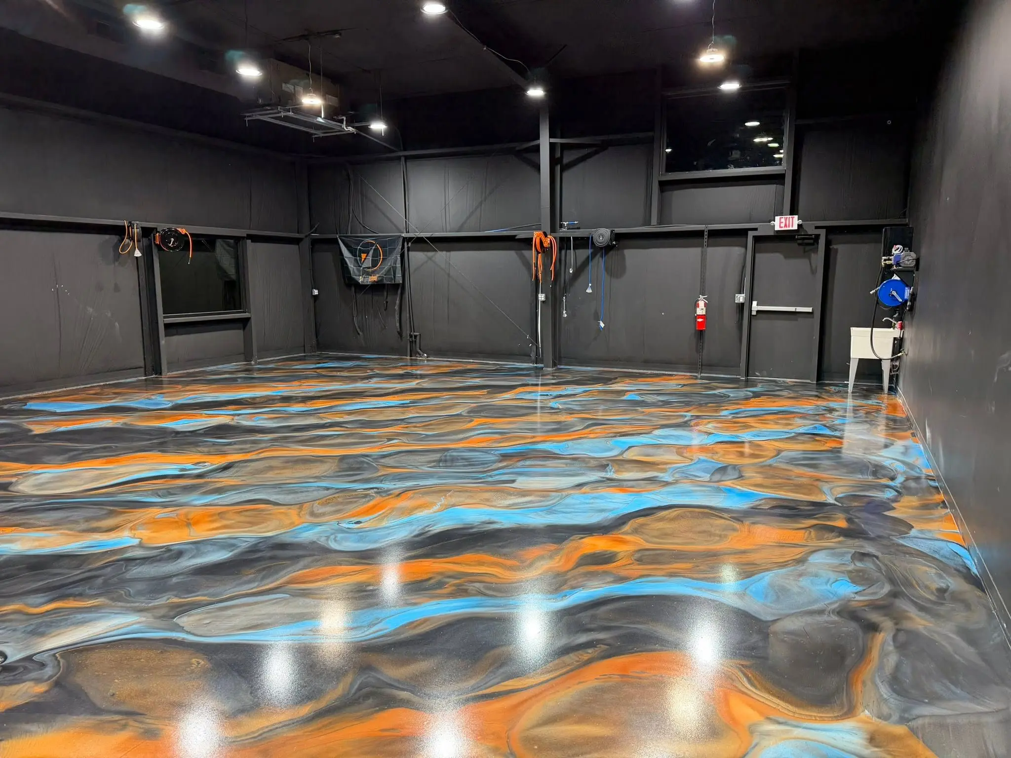 Metallic Epoxy Floor